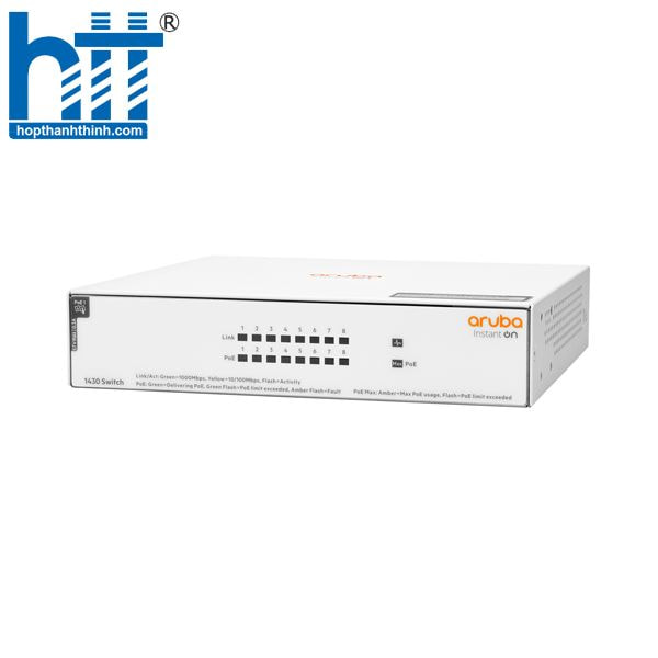 Hợp Thành Thịnh-Switch PoE Aruba Instant On 1430 8G 64W (R8R46A)