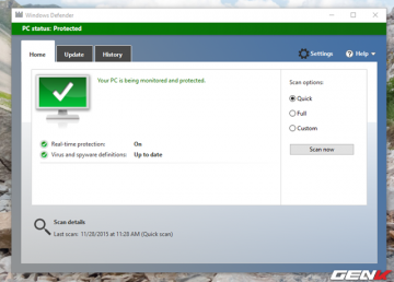 Thủ thuật Windows 10: Kích hoạt tính năng chống Adware cho Windows Defender
