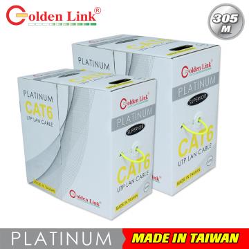 Golden Link UTP Cat 6 Platinum 305m (yellow)