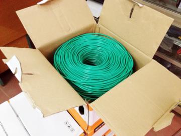 Cáp Mạng GOLDEN JAPAN - 4 Pair SFTP CAT 5E ( Màu Xanh Lá )   