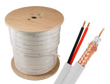 Cáp Camera RG59 + 2C 100m 2 Lớp Chống Nhiễu