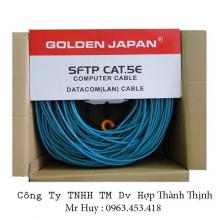CÁP MẠNG GOLDEN JAPAN 4 PAIR UTP CAT 5E( Màu Cam,trắng)