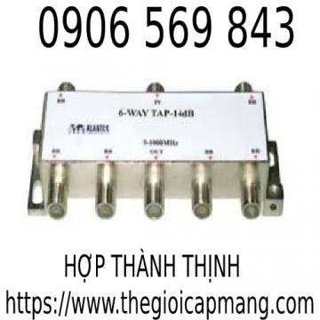 Bộ chia Alantek Tap off indoor 6 way (XX: 14,17,20, dB)