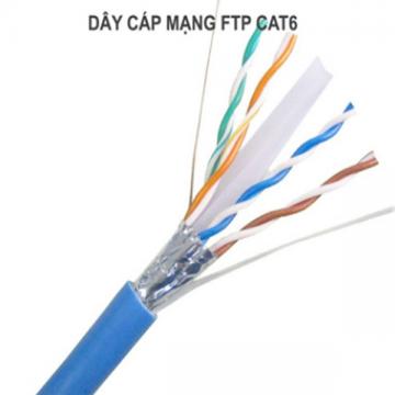 CÁP MẠNG GOLDEN JAPAN 4 PAIR FTP CAT 6 ( Màu xanh dương )