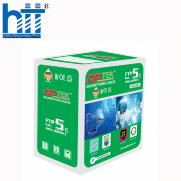 Cáp mạng APTEK CAT.5e FTP CCA - 305M