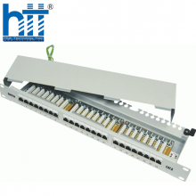 Patch Panel DINTEK Cat.6 FTP 1U 24P 19inch chống nhiễu (1402-04033)