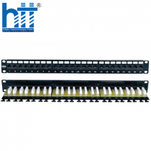 Patch Panel DINTEK Cat.6A UTP 1U 24P 19inch (1402-05002)