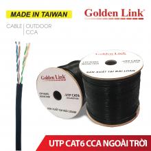 CÁP MẠNG CCA OUTDOOR GOLDEN LINK UTP CAT6-305M (ĐEN)