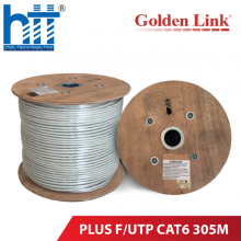 CÁP MẠNG GOLDEN LINK PLUS F/UTP CAT6 - 305M (XÁM)