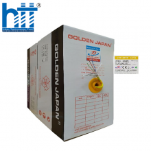 CÁP MẠNG GOLDEN JAPAN 4 PAIR SFTP CAT6 - 305M (VÀNG)
