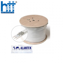 Cáp đồng trục Alantek RG6 Standard-shield 301-RG0600-SSBK-1253