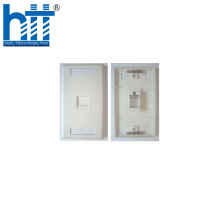 Mặt 1 cổng ALANTEK 302-203201-SHWH Faceplate US 1 port